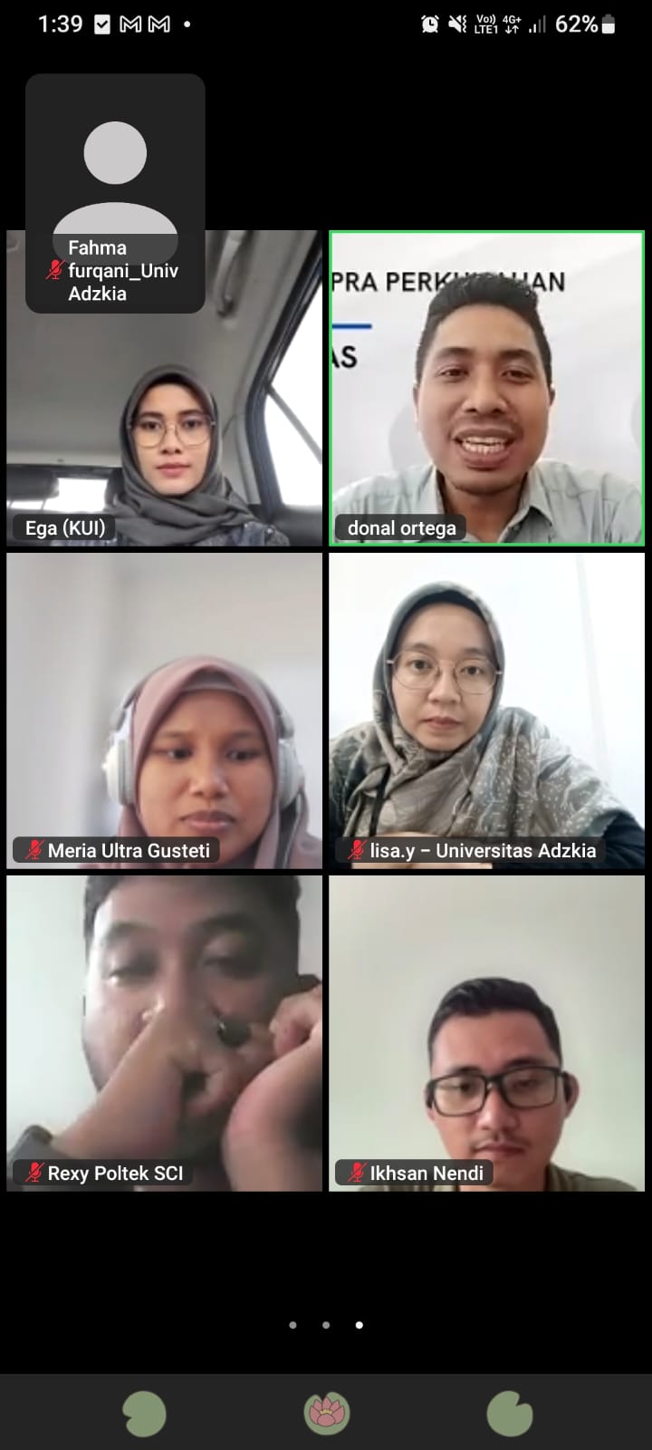 Zoom Meeting Kerjasama dengan Politeknik Siber Cerdika Internasional