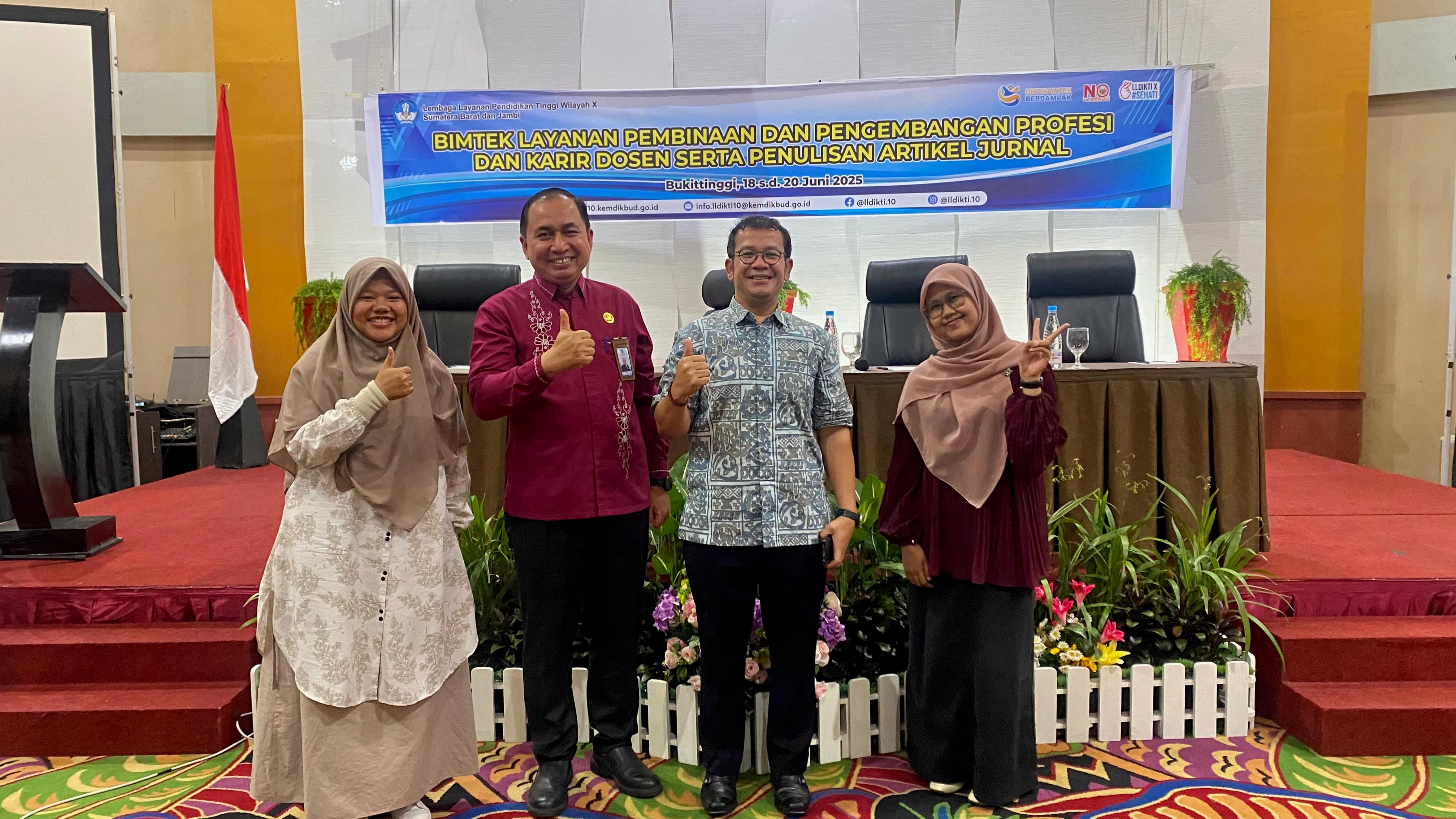 Bimtek Penulisan Artikel Jurnal oleh LLDIKTI Wilayah X