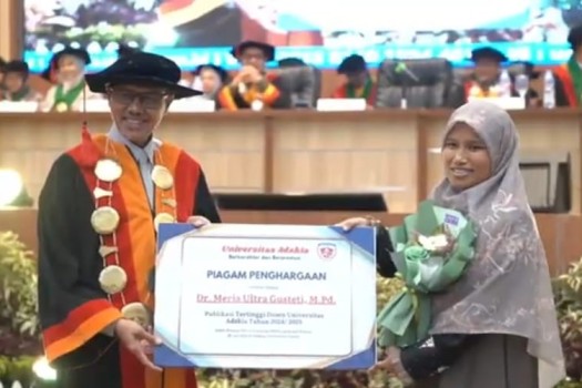 Apresiasi Dosen dengan Publikasi Tertinggi 2025